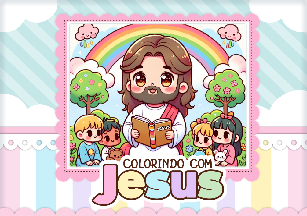 Colorindo com Jesus 1