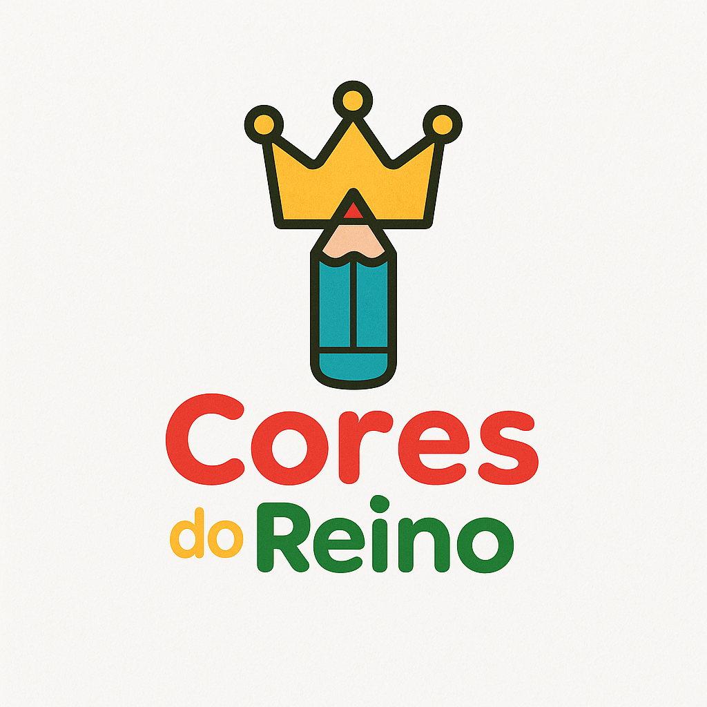 Cores do Reino – Livros de Colorir Cristãos para Crianças | Jornada da Fé